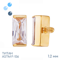 Накрутка Quadro line Gold 1.2 мм